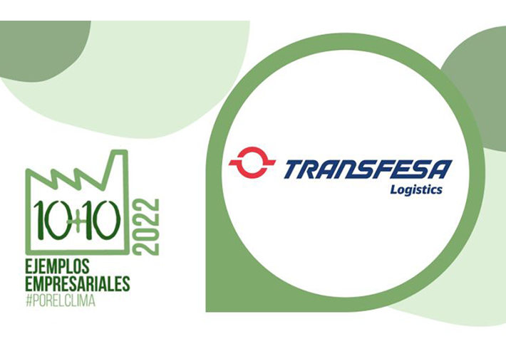 Foto Transfesa Logistics reconocida como una de las 10 mejores empresas por sus acciones climáticas.